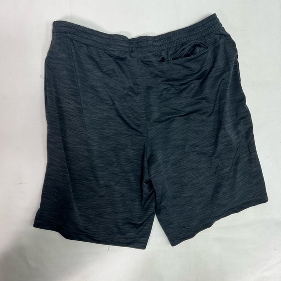 #1704 Basics Grayish Black Stretchy Silk Men’s Shorts | Size: L - Picture 4 of 4